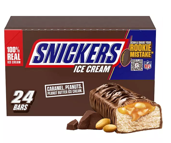 Snickers Ice Cream Bars